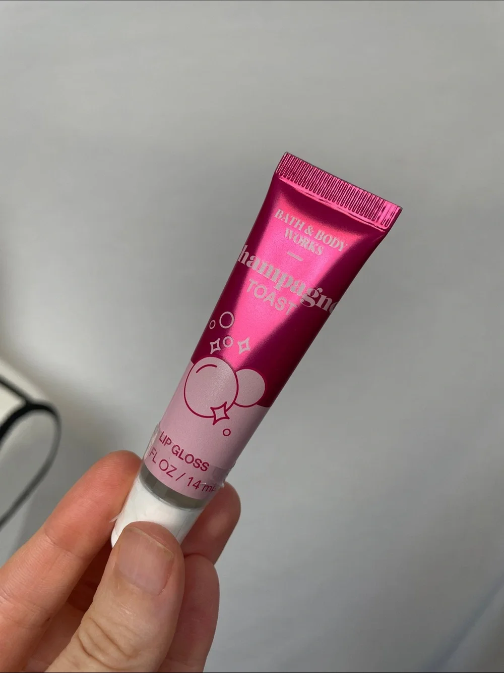 🖤5/$25 Bath & Body Works Champagne Toast Lip Gloss — Fuchsia and Light Pink